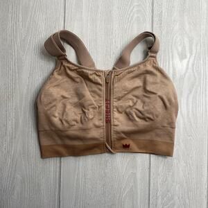 Shefit Women's Nude Tan Low Impact Sports Bra Size Small